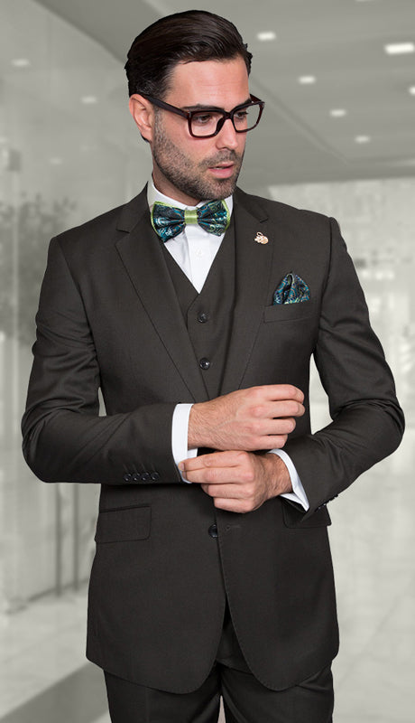Mens  Suit STZV-100 OLV