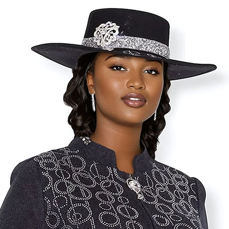 Champagne Italy H5966-BLK-QS  Hat