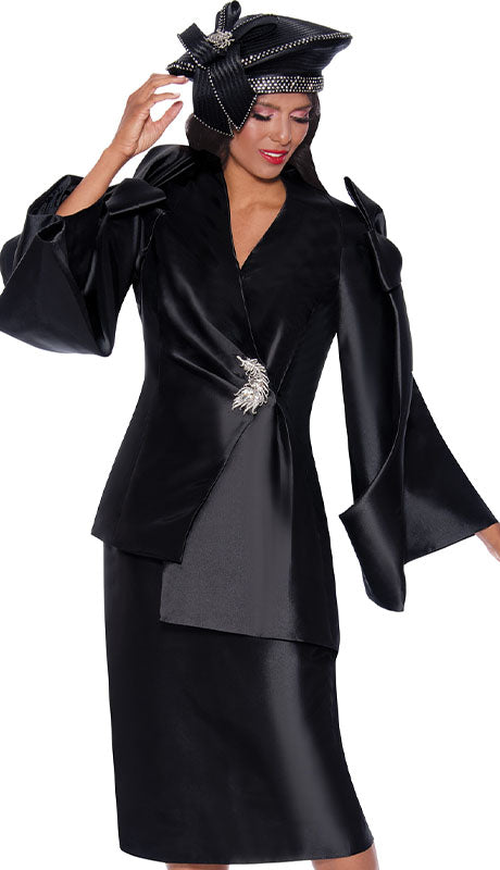 GMI 9992-BLK-QO Ladies  Suit