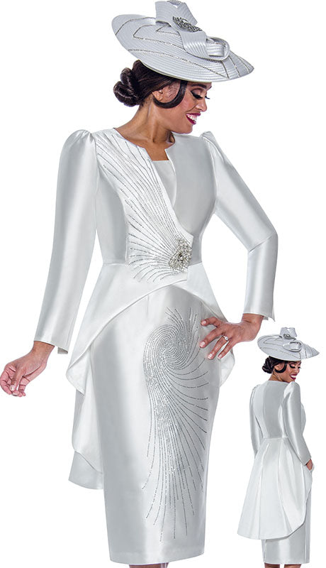 GMI G10212-WHT-QS Ladies  Suit