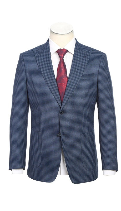 Renoir Mens Suit 22-10-412EL-NAVY