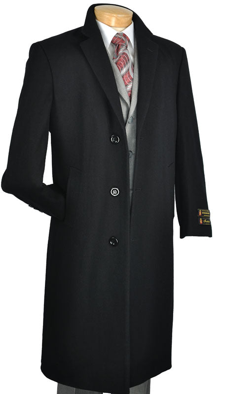Vinci Mens Coat CL48-BLK