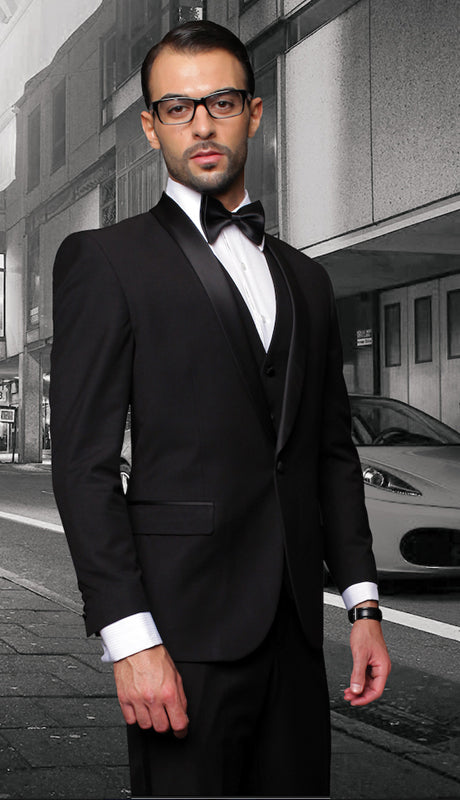 Mens  Suit TUX-SH-BK
