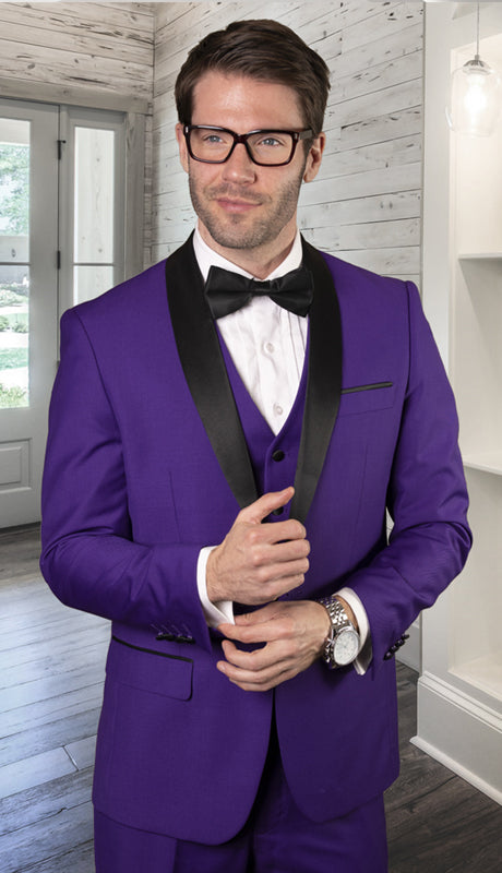 Mens  Suit TUX-SH-PU