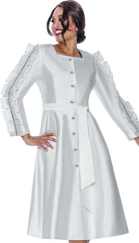 Nubiano 12381-WHT-QO  Dress