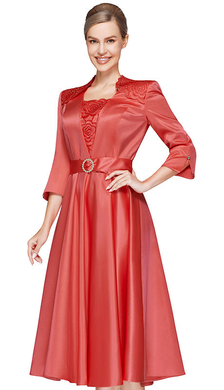 Nina Nischelle 3631-COR-QO Ladies  Dress