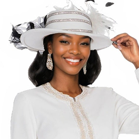 Champagne Italy H5958-OFFW-QS  Hat