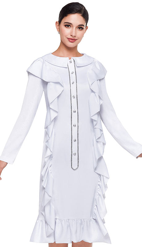 Serafina 6437-WHT  Dress