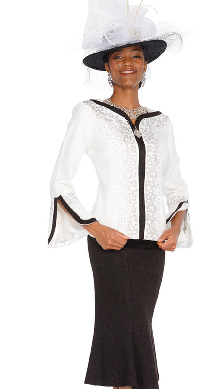 Elite Champagne Knit 5963-QS  Suit