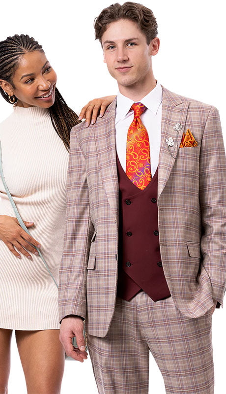 EJ Samuel M2804 Mens Suit