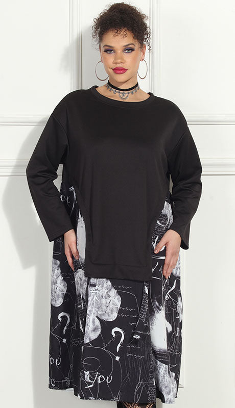 Luxe Moda LM298-BWW Dress