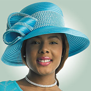 Lily and Taylor H187-TUR-QS  Hat