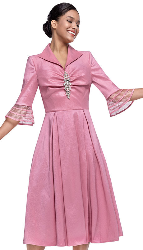 Serafina 6467-MAUVE  Dress