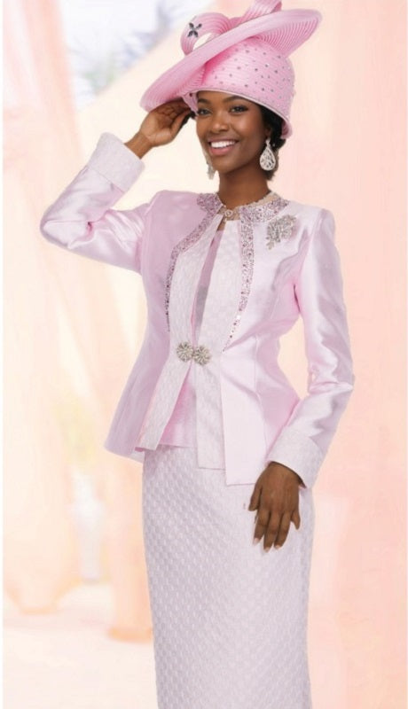 Champagne Italy 6005-PNK  Suit