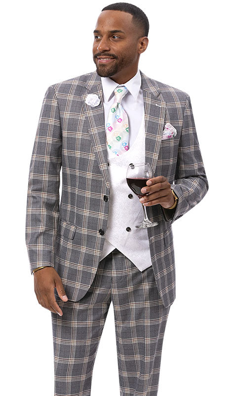 EJ Samuel M2816 Mens Suit