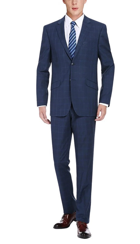 Renoir Men's Suit 292-6-NAVY