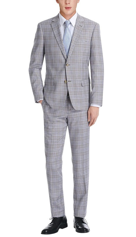 Renoir Men's Suit 292-7-GRY