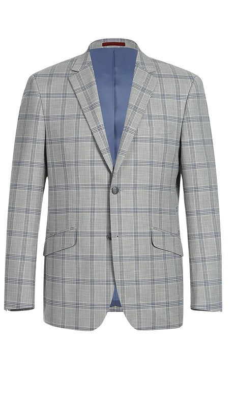 Renoir Men's Suit 293-15-LT-GRY