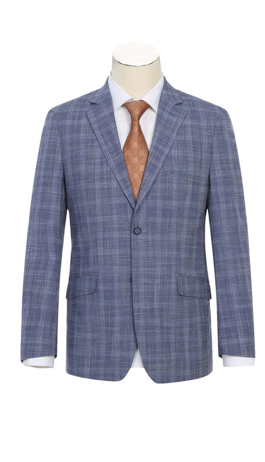Renoir Men's Suit 293-24-BLUE