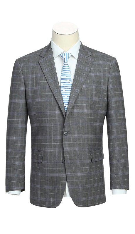 Renoir Mens Suit 293-25-DIMGRY