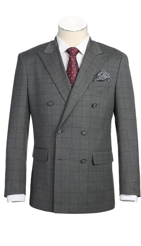 Renoir Men's Suit 293-44-GRAY