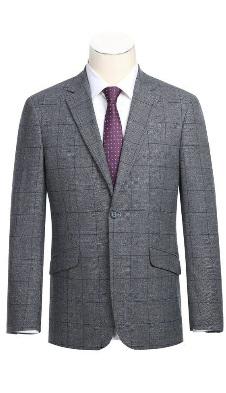 Renoir Mens Blazer 294-20-GRY
