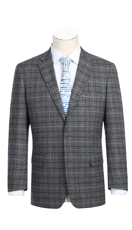 Renoir Mens Blazer 294-21-GRY