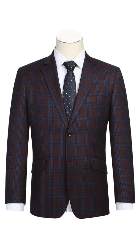 Renoir Mens Blazer 294-24-BURG