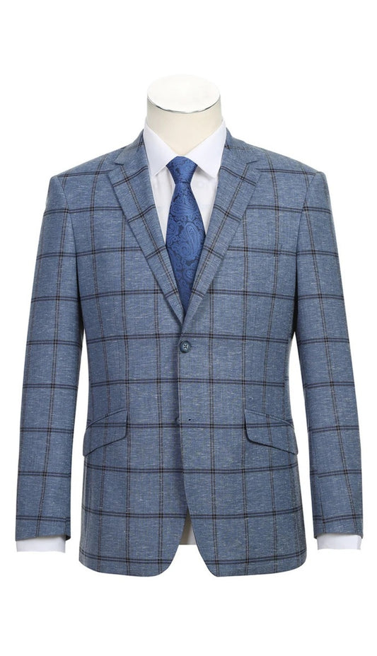 Renoir Mens Blazer 294-32-BLUE