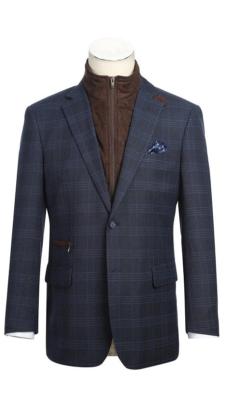 Renoir Mens Blazer 294-34-BLUE