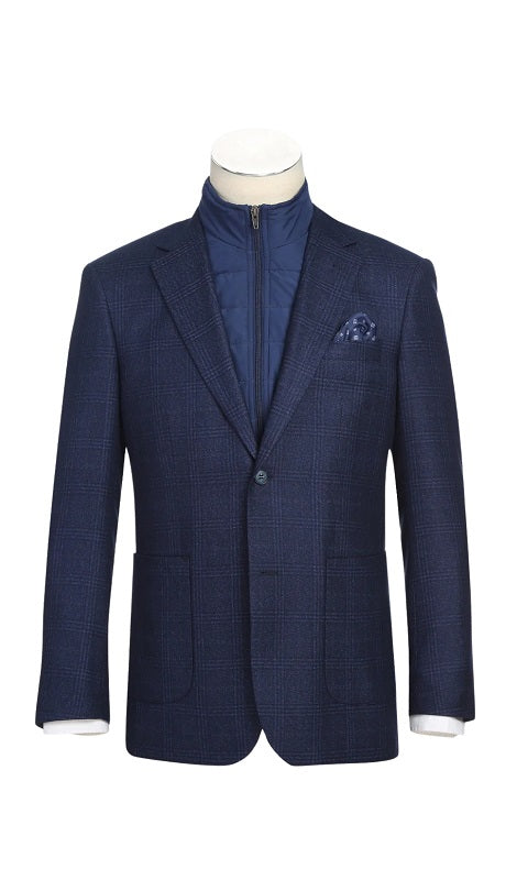 Renoir Mens Blazer 294-41-NAVY