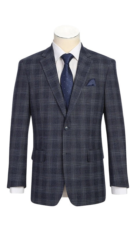 Renoir Mens Blazer 294-46-NAVY