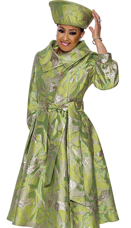 Dorinda Clark Cole 5111-LEM-QS Ladies  Dress