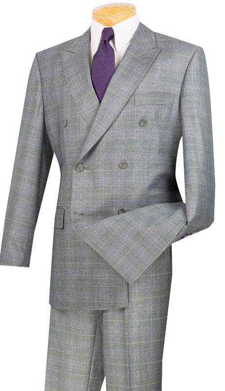 Vinci Mens Suit DRW-1-GR