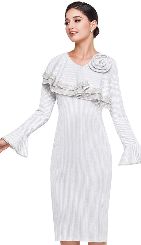 Serafina 6442-WHT  Dress