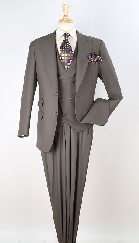 Iconic T-608-OLIVE Mens Suit