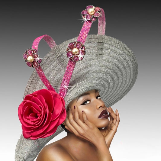 Musketeer 3133-SI Flower Musketeer Hat