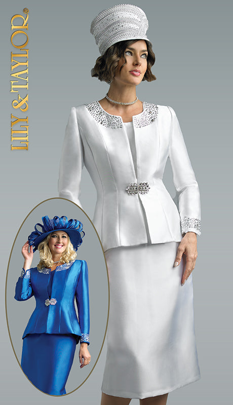 Lily And Taylor 3800-QS WHT