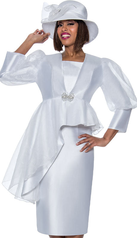 Designer  Suit 9762-WHT-CO GMI