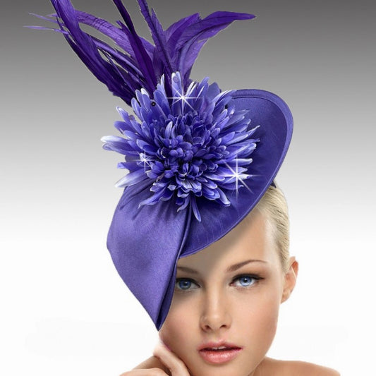 FELICITY FA3341-PU  Fascinator