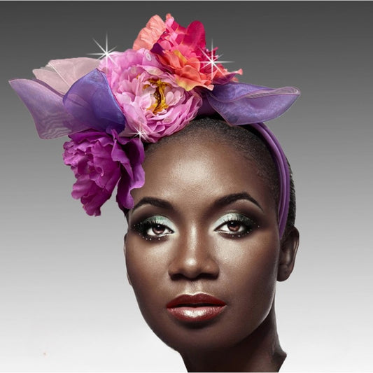 FOLKLORICO FA3352-VI  Fascinator