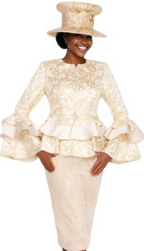 Champagne Italy 5922  Suit
