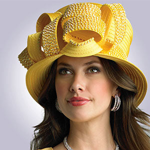 Lily And Taylor Hat H198-YEL-QO
