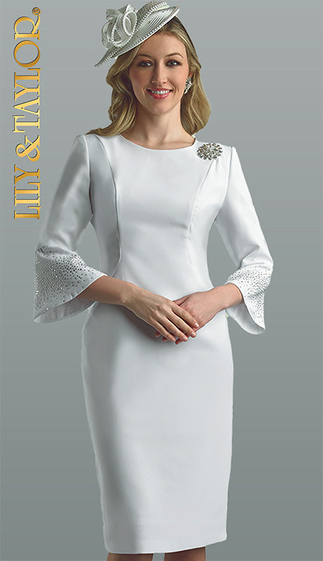 Lily And Taylor 4092-WHT