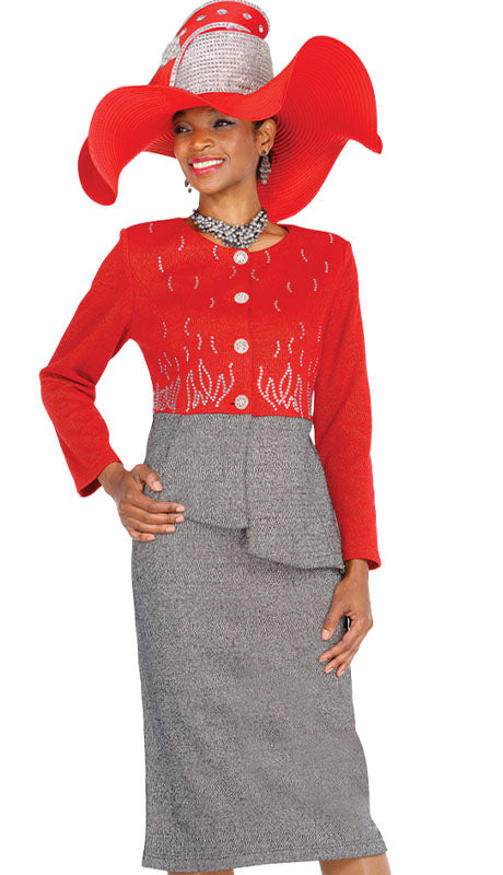 Champagne Italy Knit 5956-QS  Suit