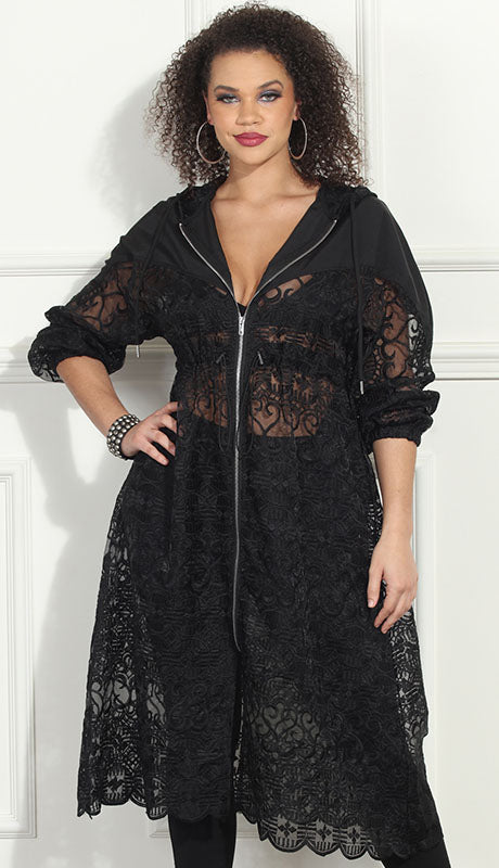 Luxe Moda LM309-BLK Jacket