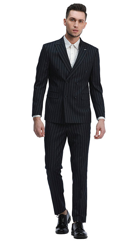 Tazzio Mens Suit M340SK-NAVY