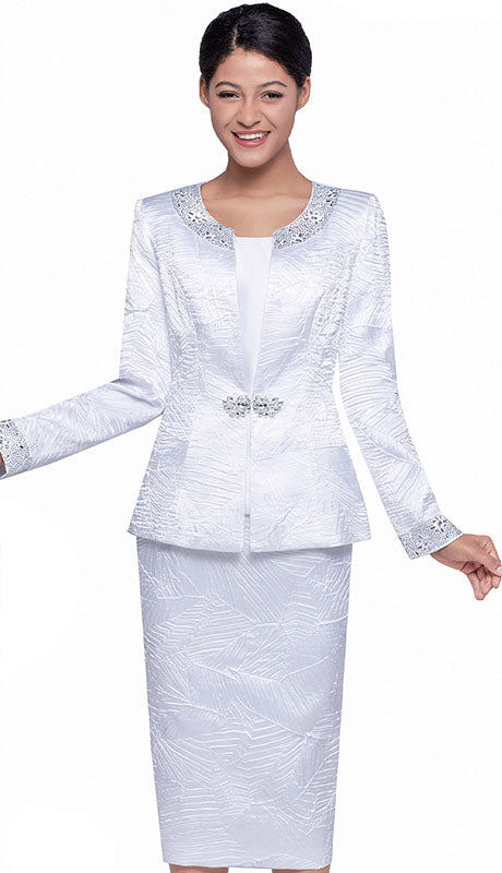 Serafina 4313-WHT  Suit