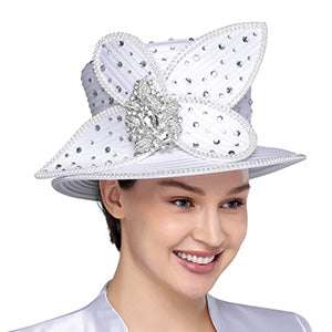 Nina Massini 104H-WHT  Hat