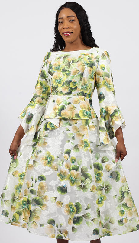 Diana Couture 8927-GRN  Dress